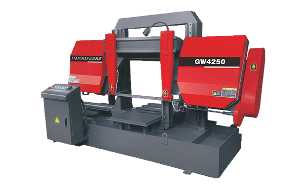 青白江GW4250双柱龙门卧式带锯床