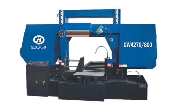 青白江GW4270/800双柱龙门卧式带锯床